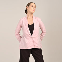 Donna Set of 3 - Long Shirt, Inner & Pants - Pink & Coffee