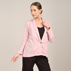 Donna Set of 3 - Long Shirt, Inner & Pants - Pink & Coffee