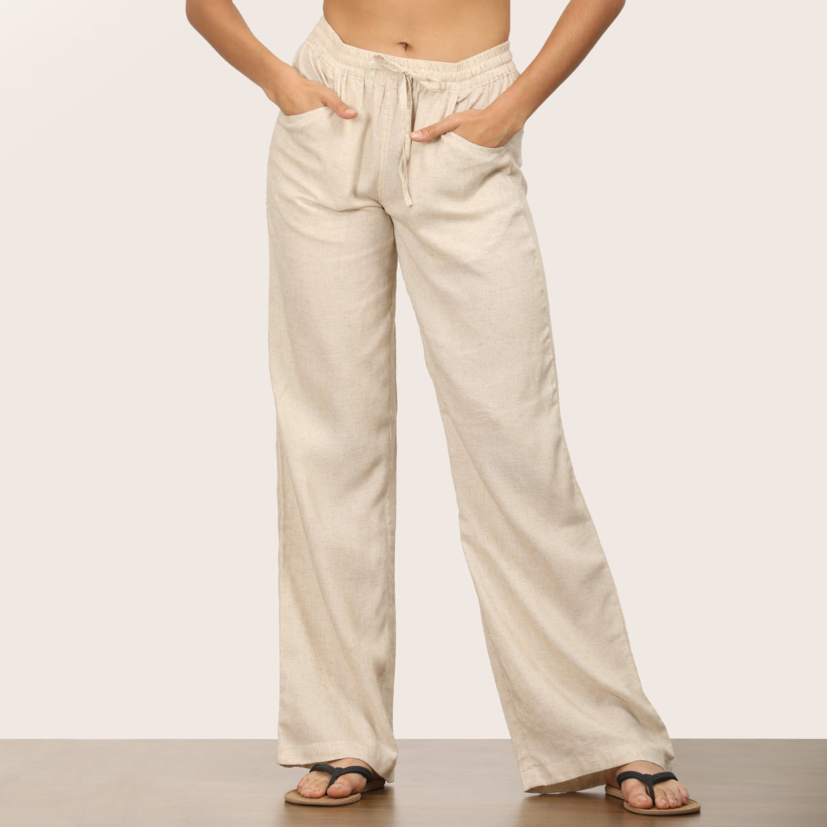 Noir Pants - Beige