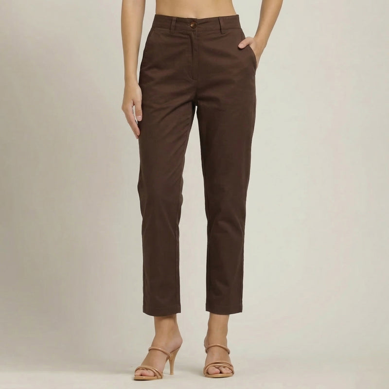 Aruku Chinos - Coffee Brown