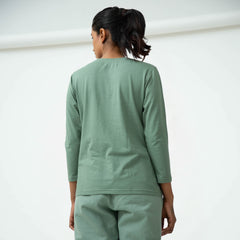 Long Sleeve T-Shirt - Sage Green