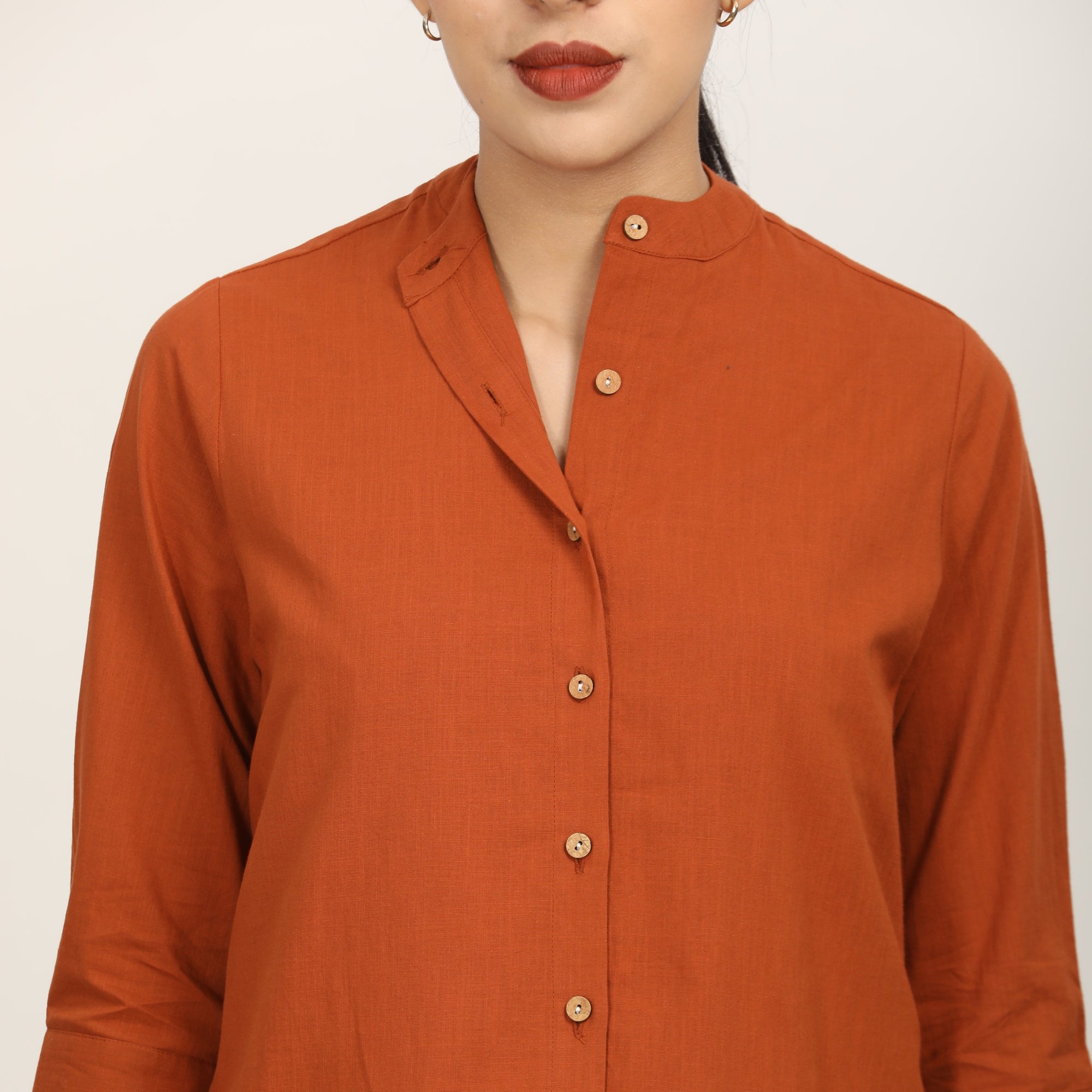 Dianne Shirt - Autumn Rust (Copy)