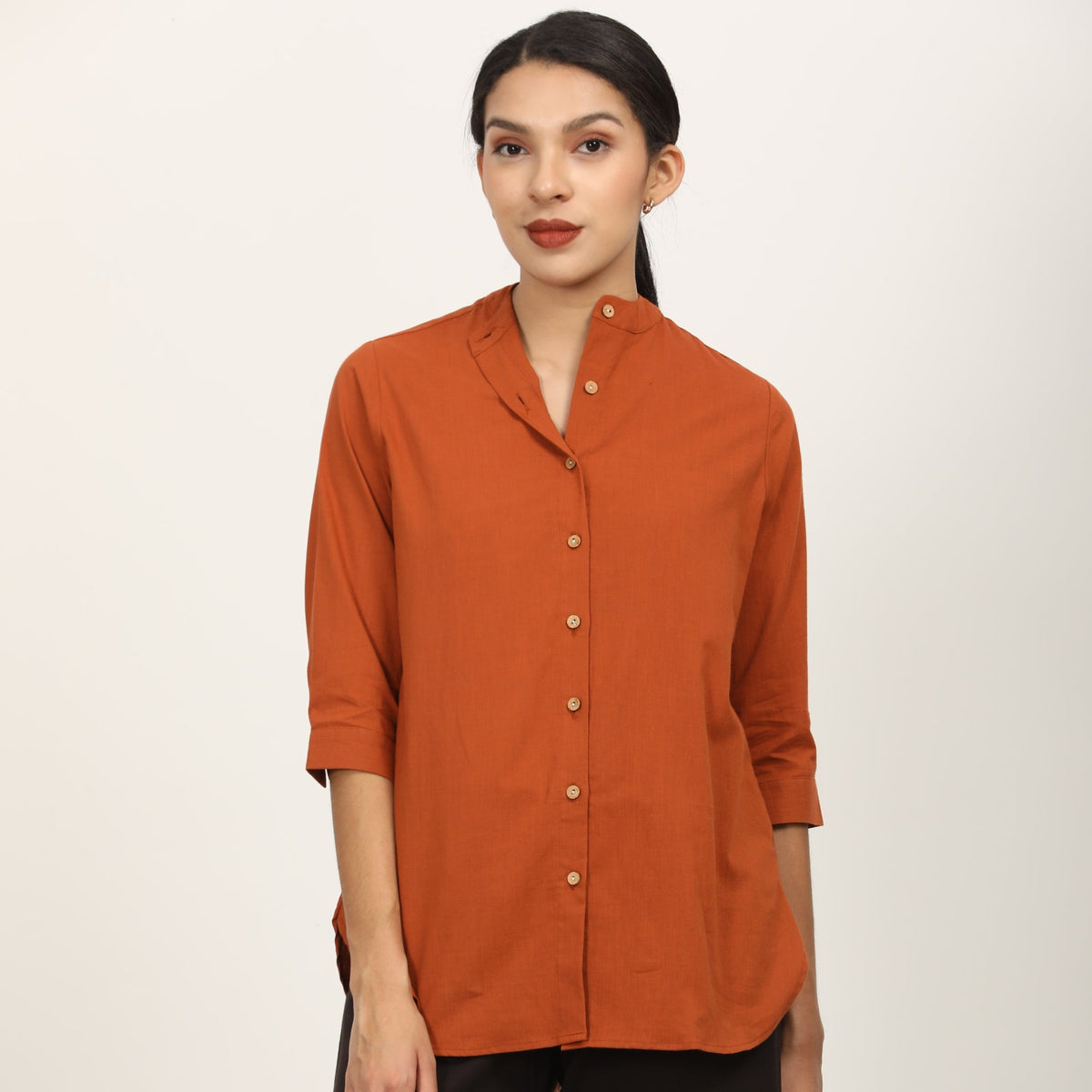 Dianne Shirt - Autumn Rust (Copy)