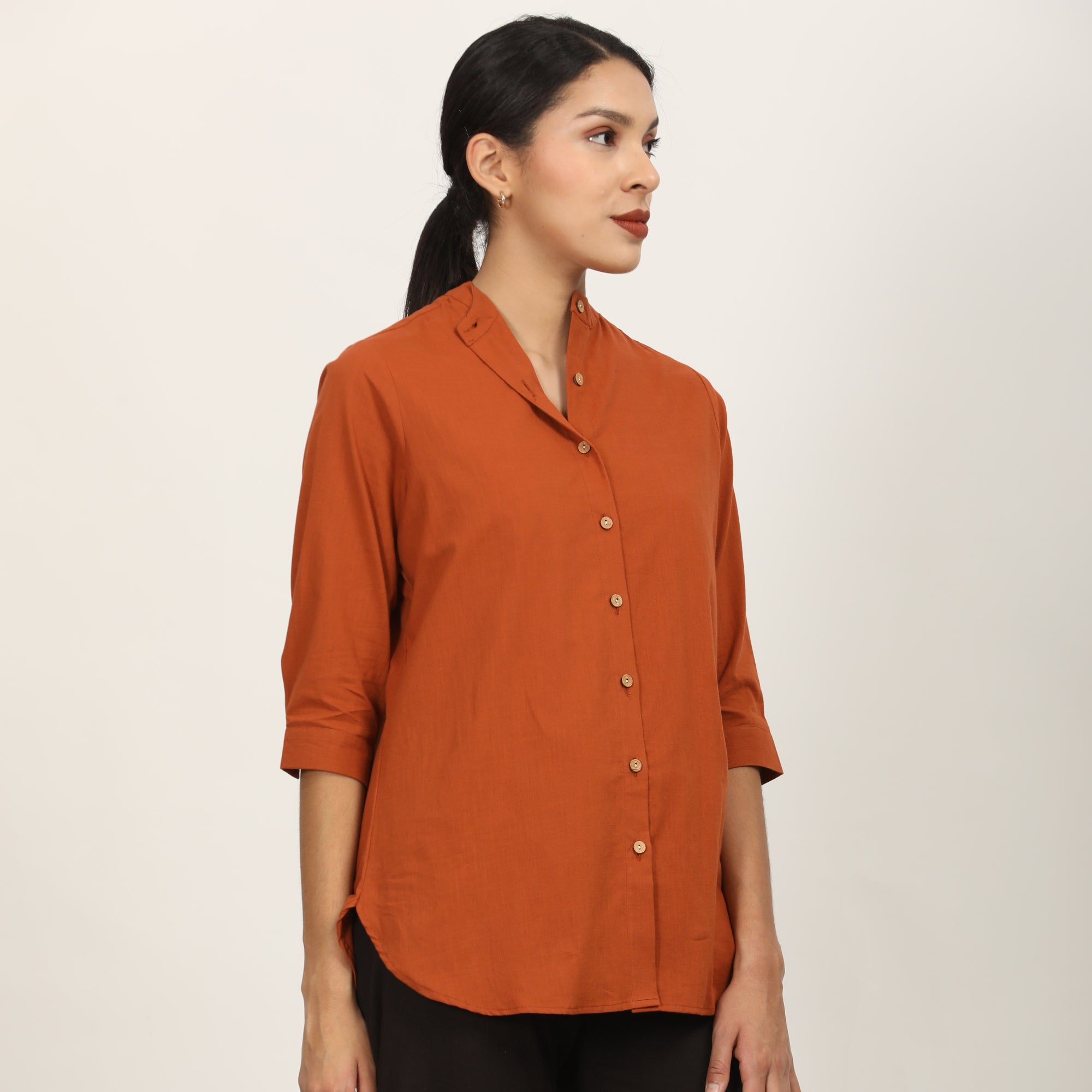 Dianne Shirt - Autumn Rust (Copy)