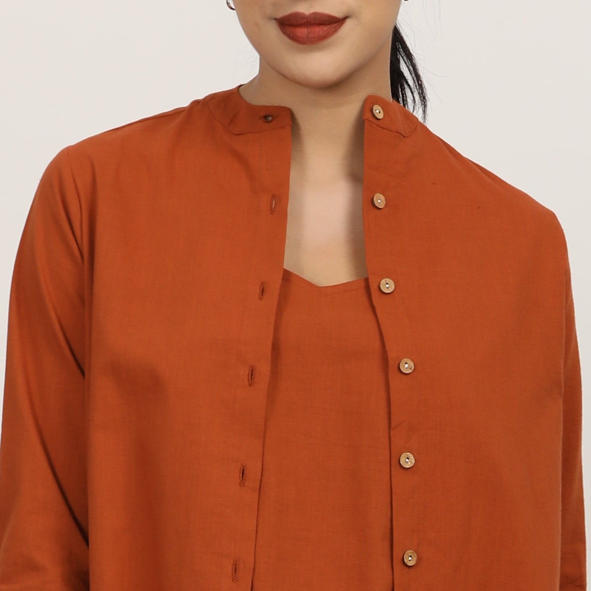 Dianne Shirt - Autumn Rust (Copy)