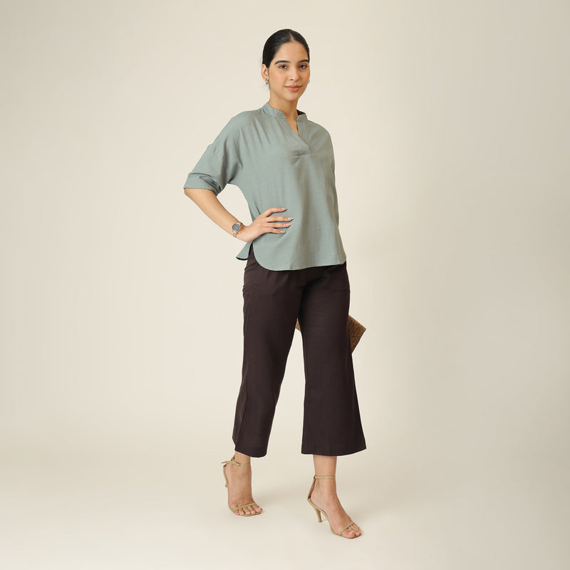Kimono Top - Agave Green