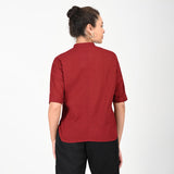 Cliff & Coast Set Of 2 - Maroon & Black