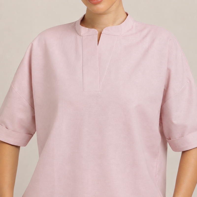 Kimono Top - Pastel Pink