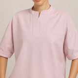 Kimono Top - Pastel Pink