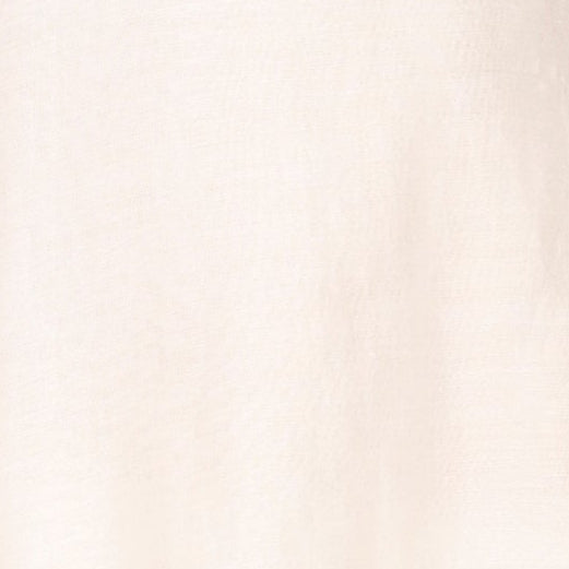 Dakota Long Shirt Jacket With Hand Embroidered Motif - Limited Edition - Pearl White Chanderi Silk