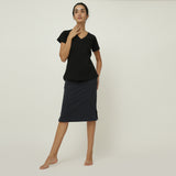 Raglan Sleeve Tee - Black