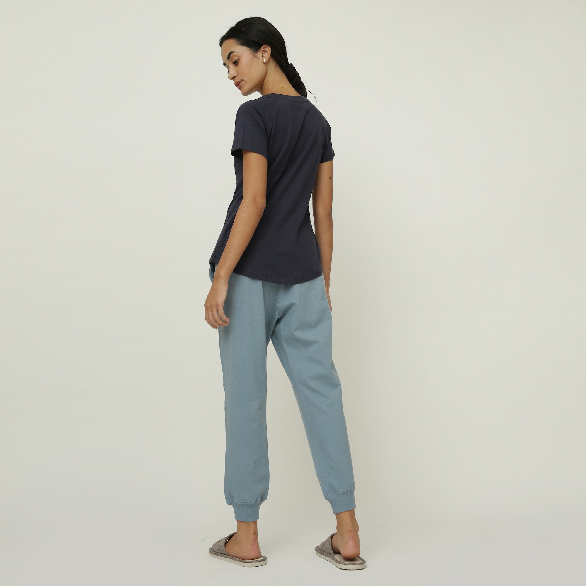 Raglan Sleeve Tee - Navy