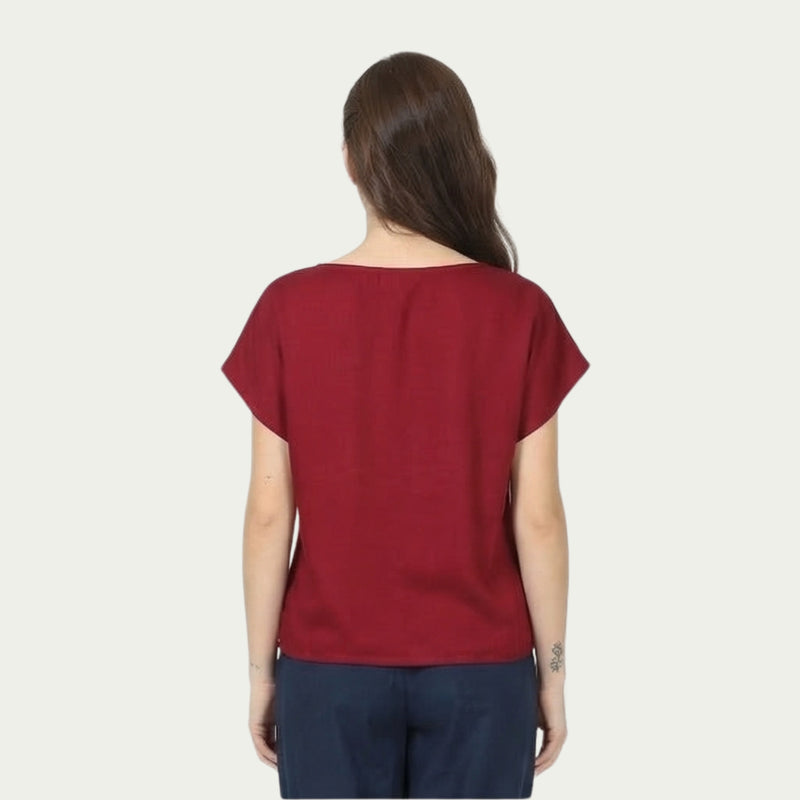 Work-Tee - Maroon