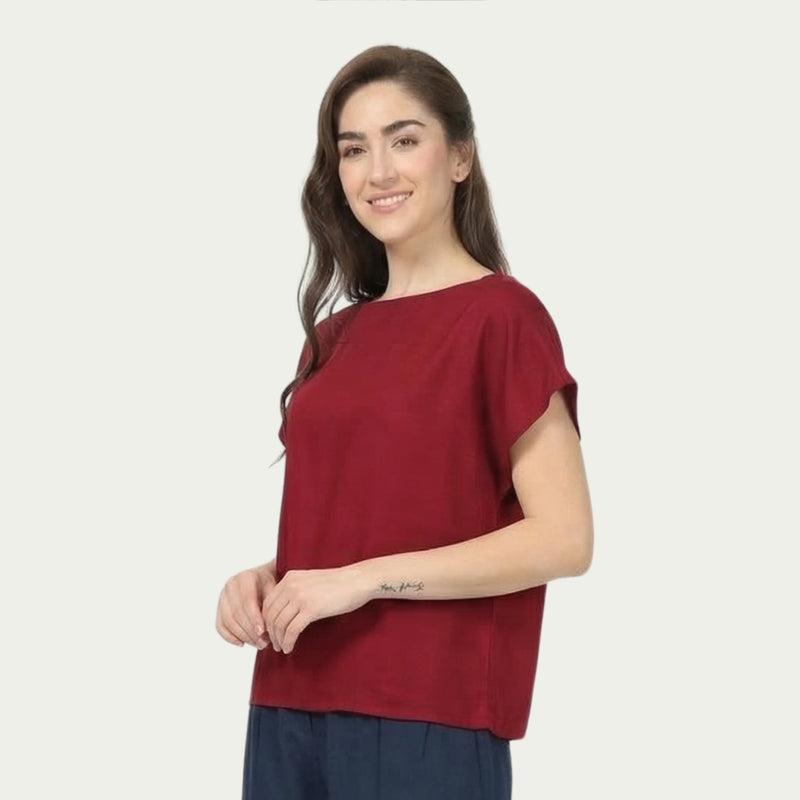Work-Tee - Maroon