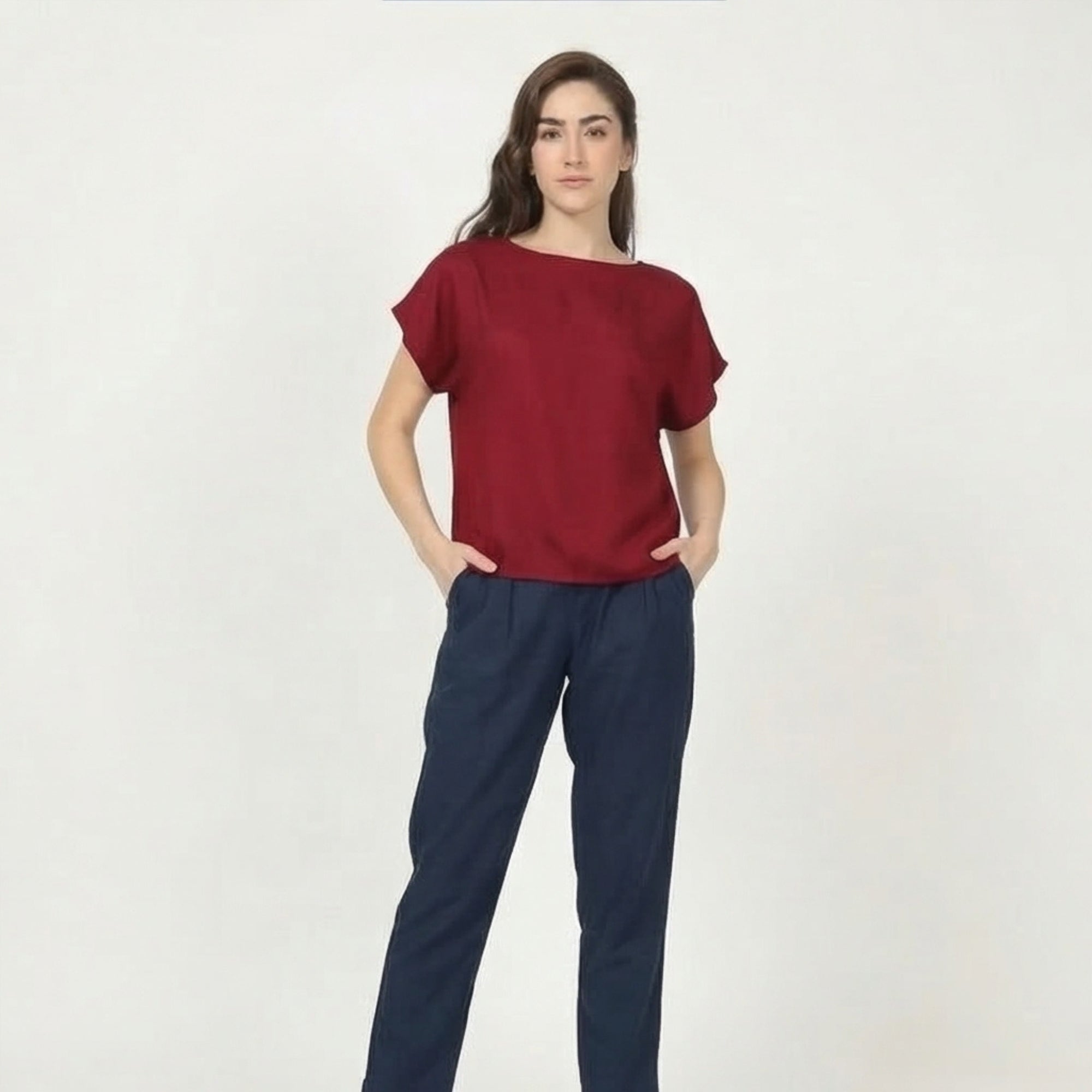 Work-Tee - Maroon