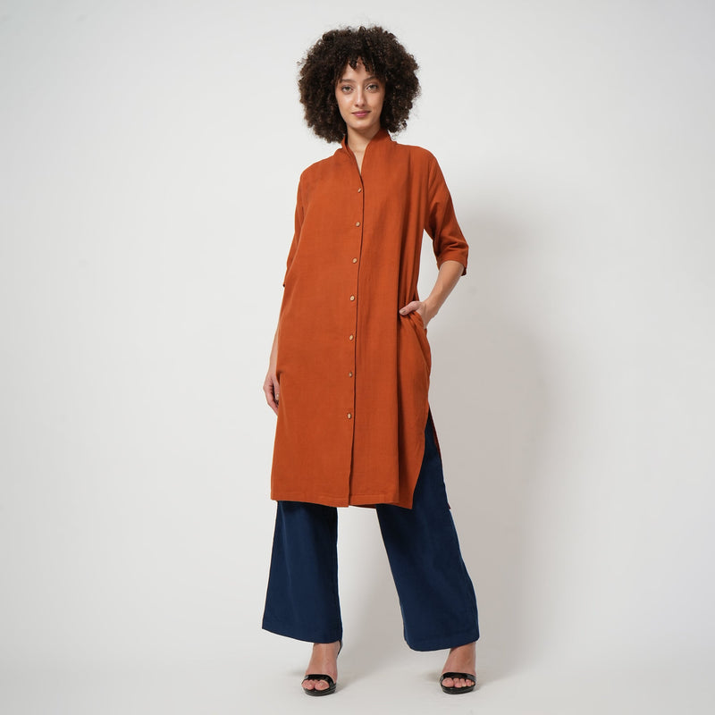 Clara Set Of 2 - Orange & Navy