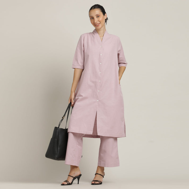 Dakota Co-ord Set - Pastel Pink