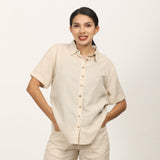 Noir Set of 2 - Shirt & Pants - Beige