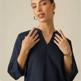 Nautica Co-ord Set Of 2 - Tunic & Pants - Navy