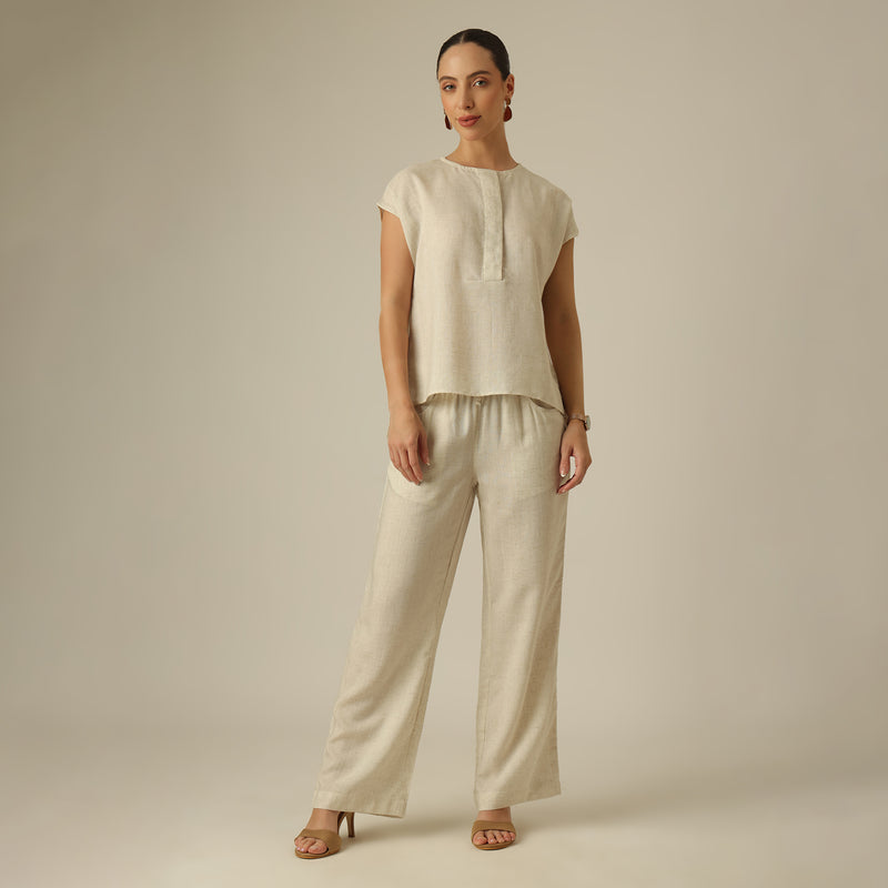 Alice Co-ord Set - Beige