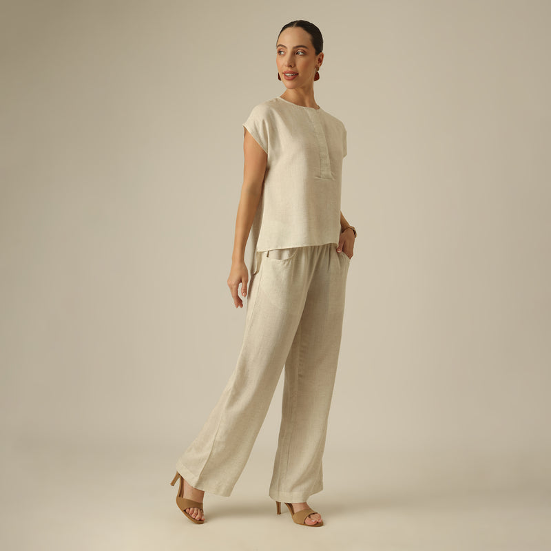 Alice Co-ord Set - Beige