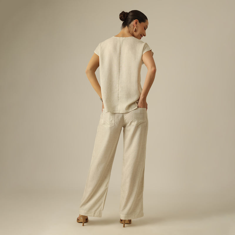 Alice Co-ord Set - Beige