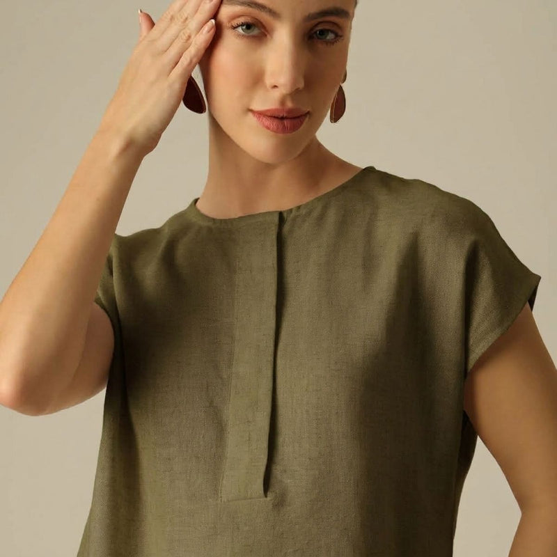 Alice Co-ord Set - Olive