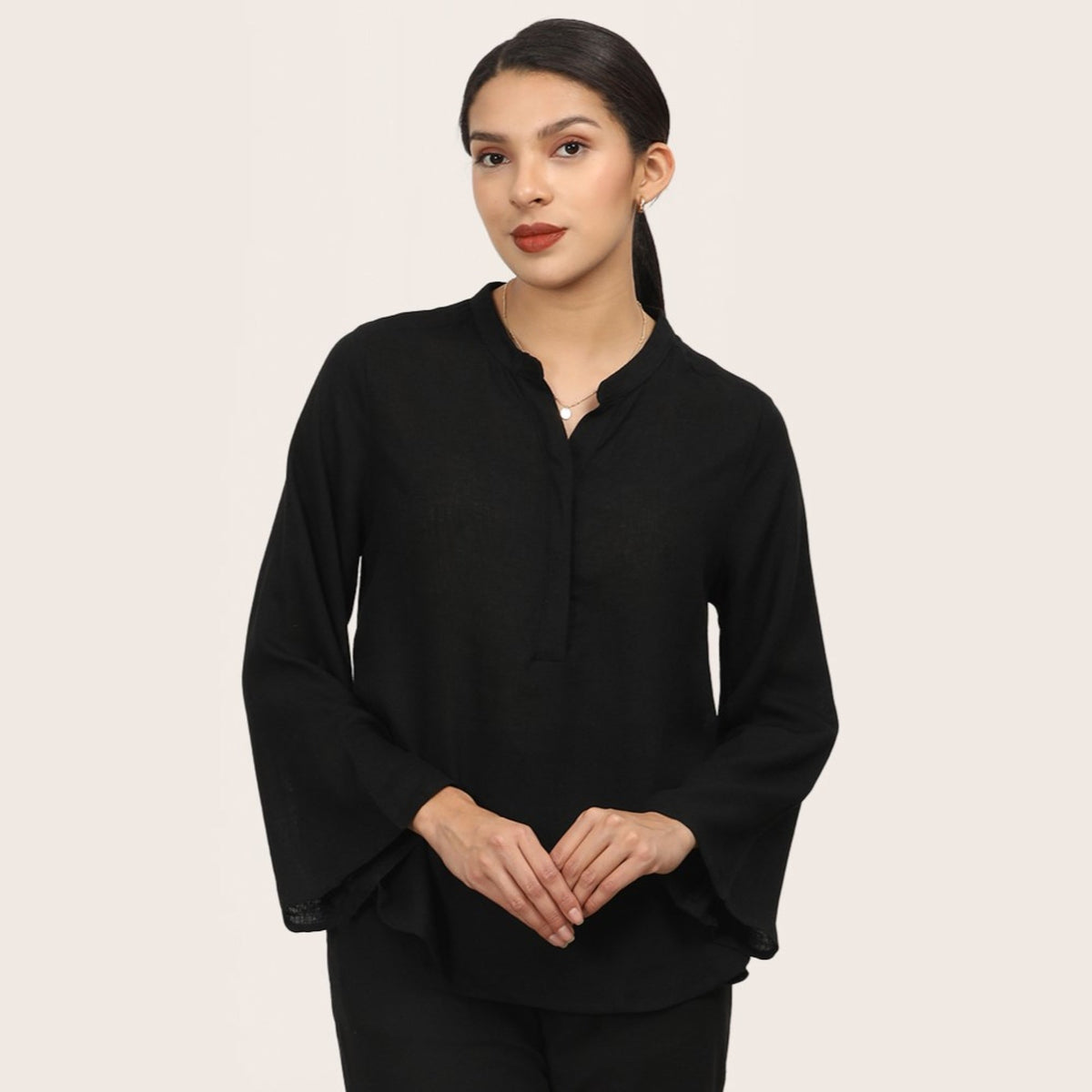 Sylvia Tunic - Black