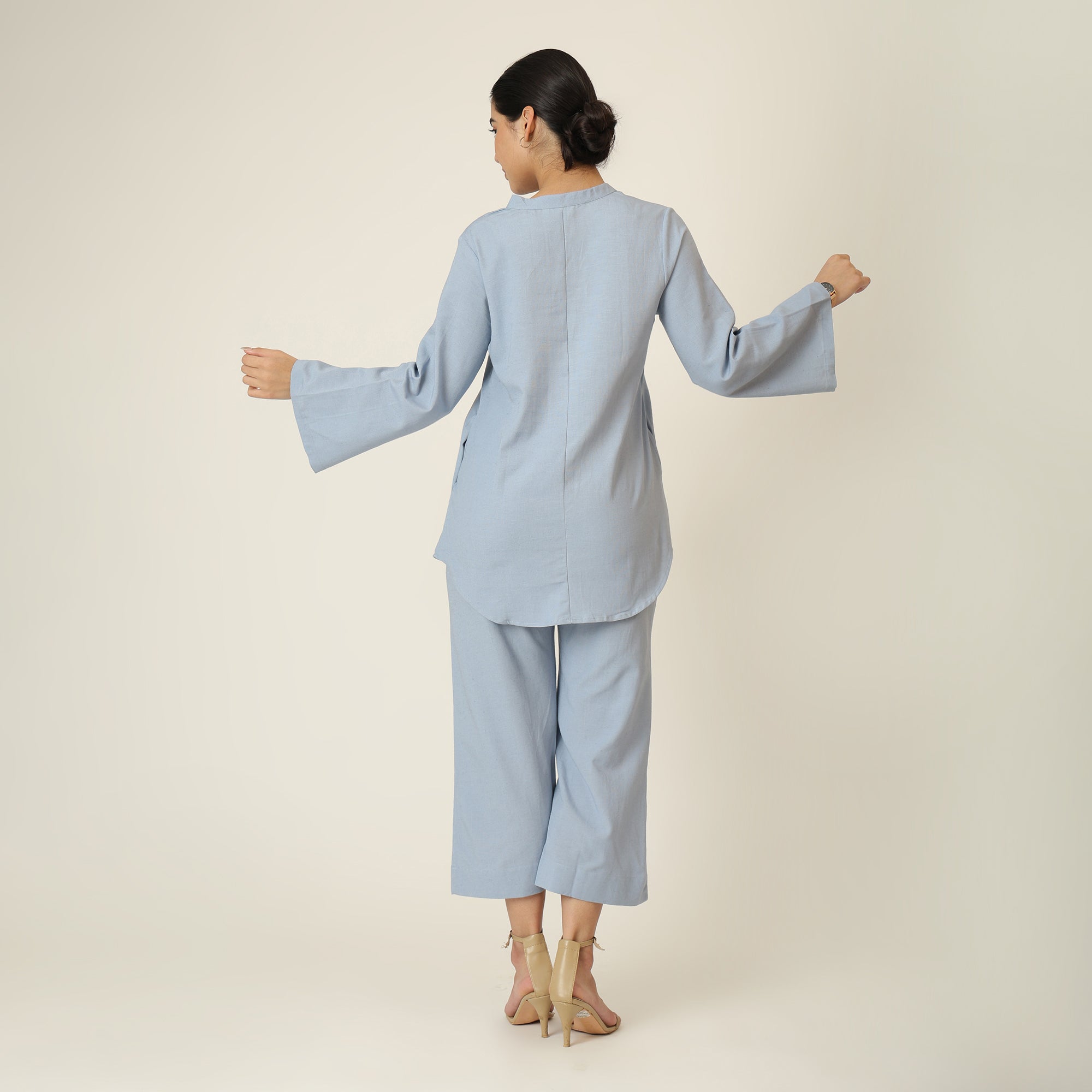 Sylvia Tunic - Dusty Blue