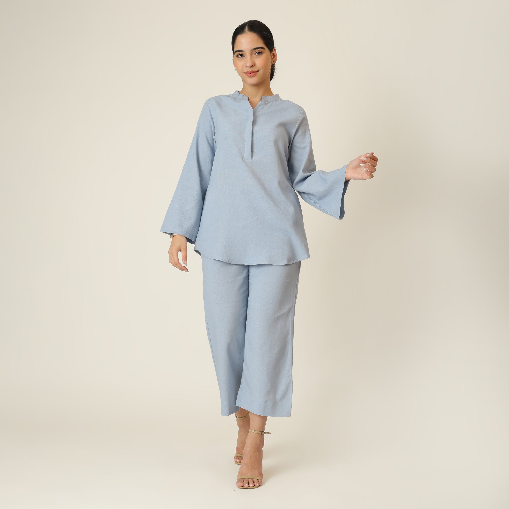 Sylvia Tunic - Dusty Blue