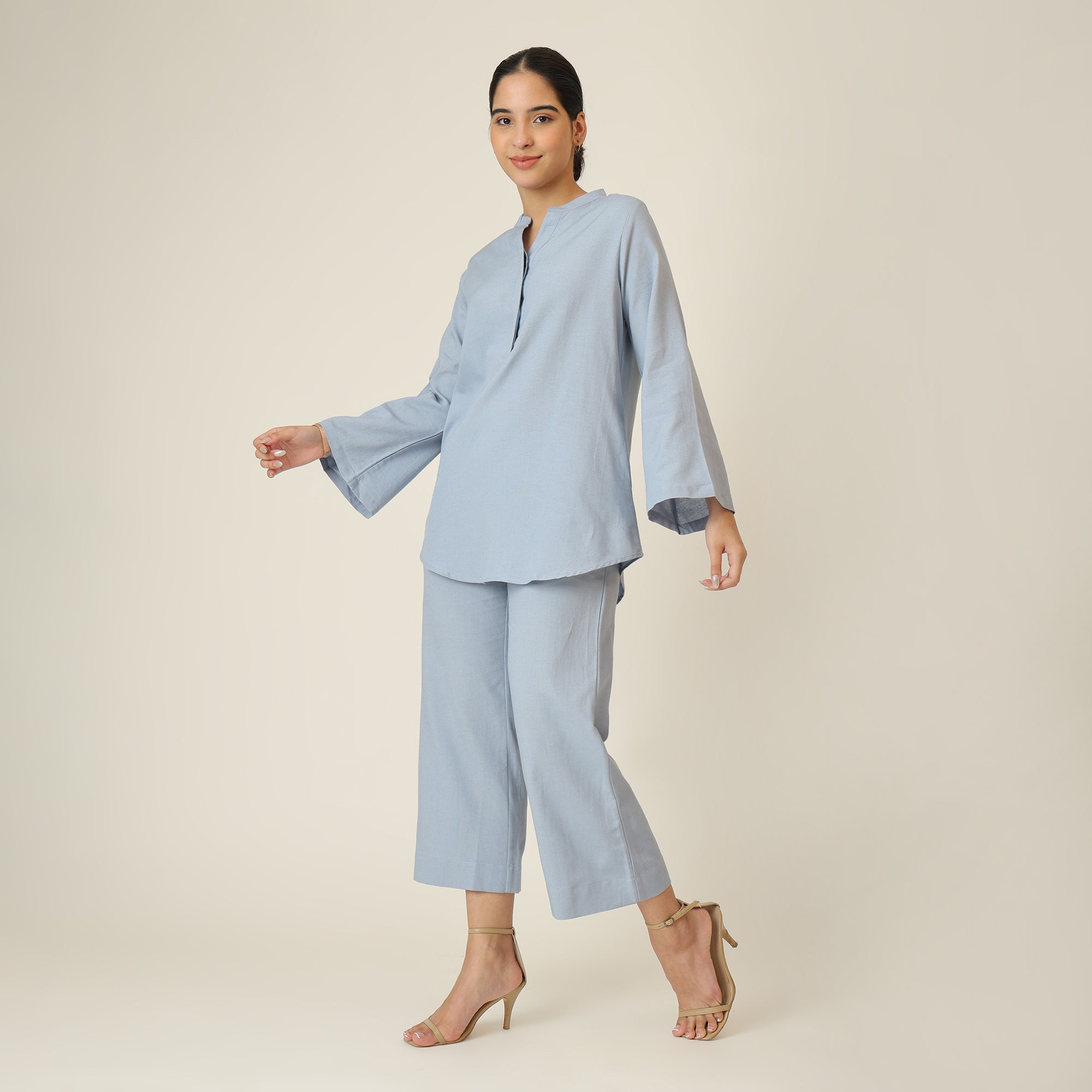 Sylvia Tunic - Dusty Blue