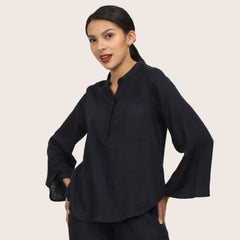 Sylvia Tunic - Navy Blue