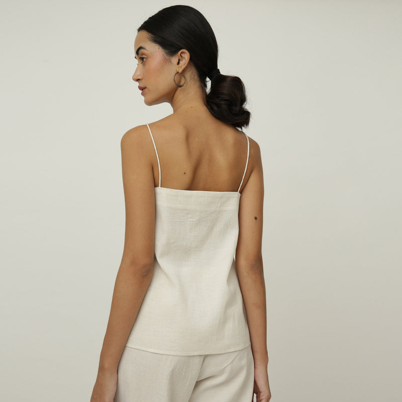 Donna 3 - Piece Blazer Suit - Ecru