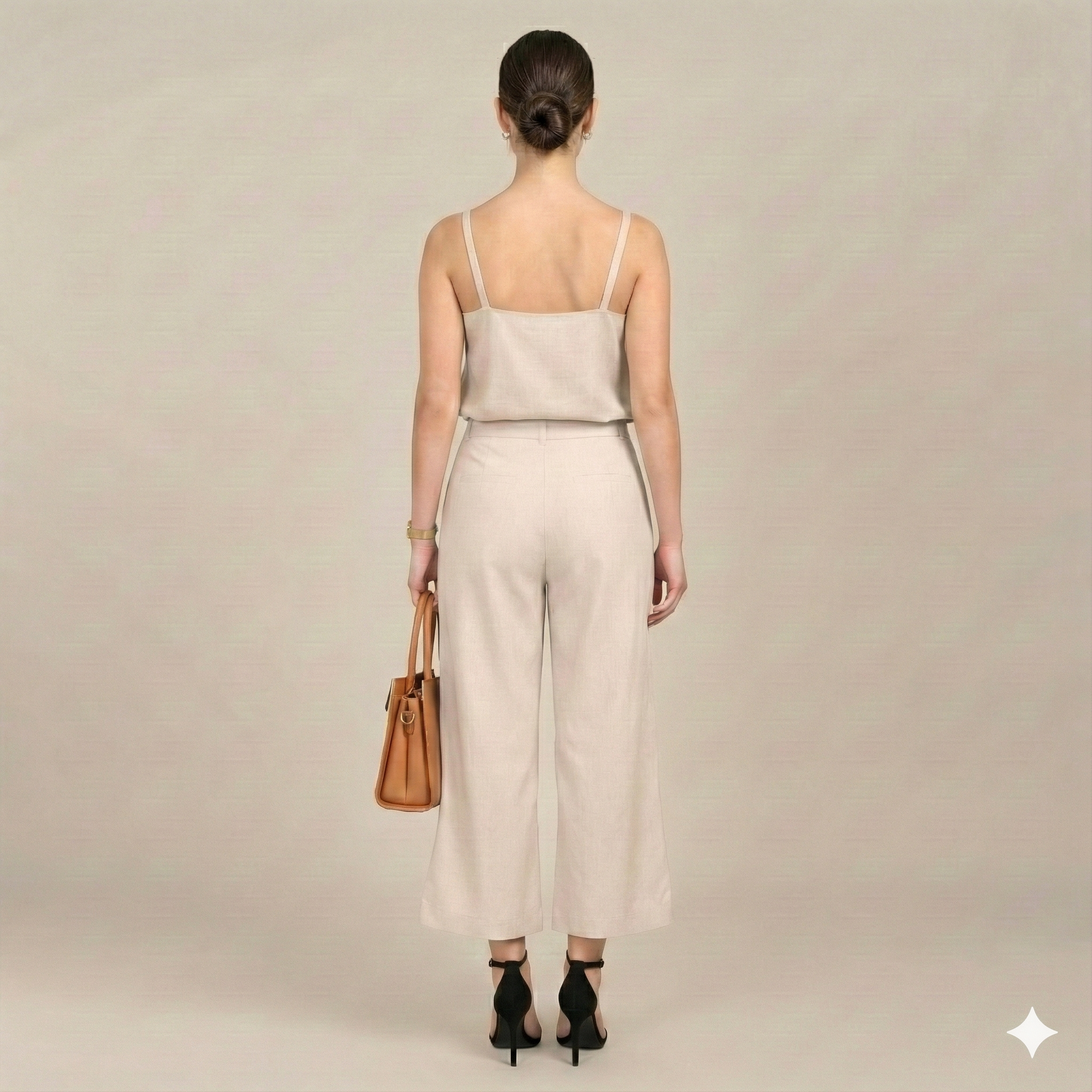 Dakota  Set of 3 - Long Shirt, Inner & Pants - Agave Green & Greige