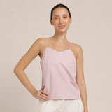 Oh Slip Top - Pastel Pink