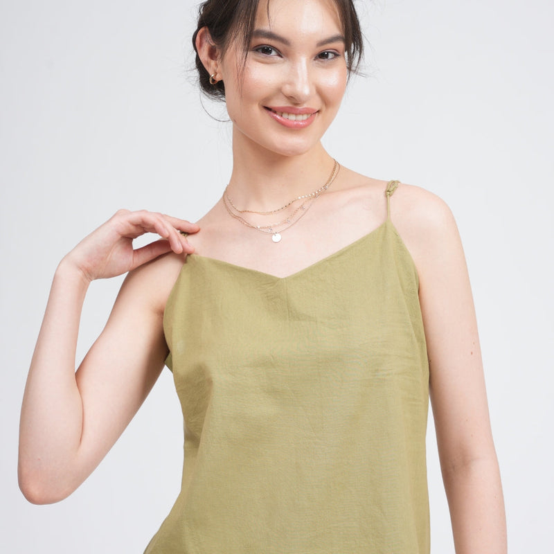 Oh Slip Top - Sage Green