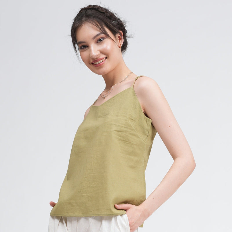 Oh Slip Top - Sage Green