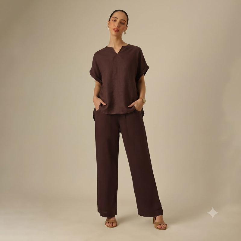 Rumi Set of 2 - Coffee Brown
