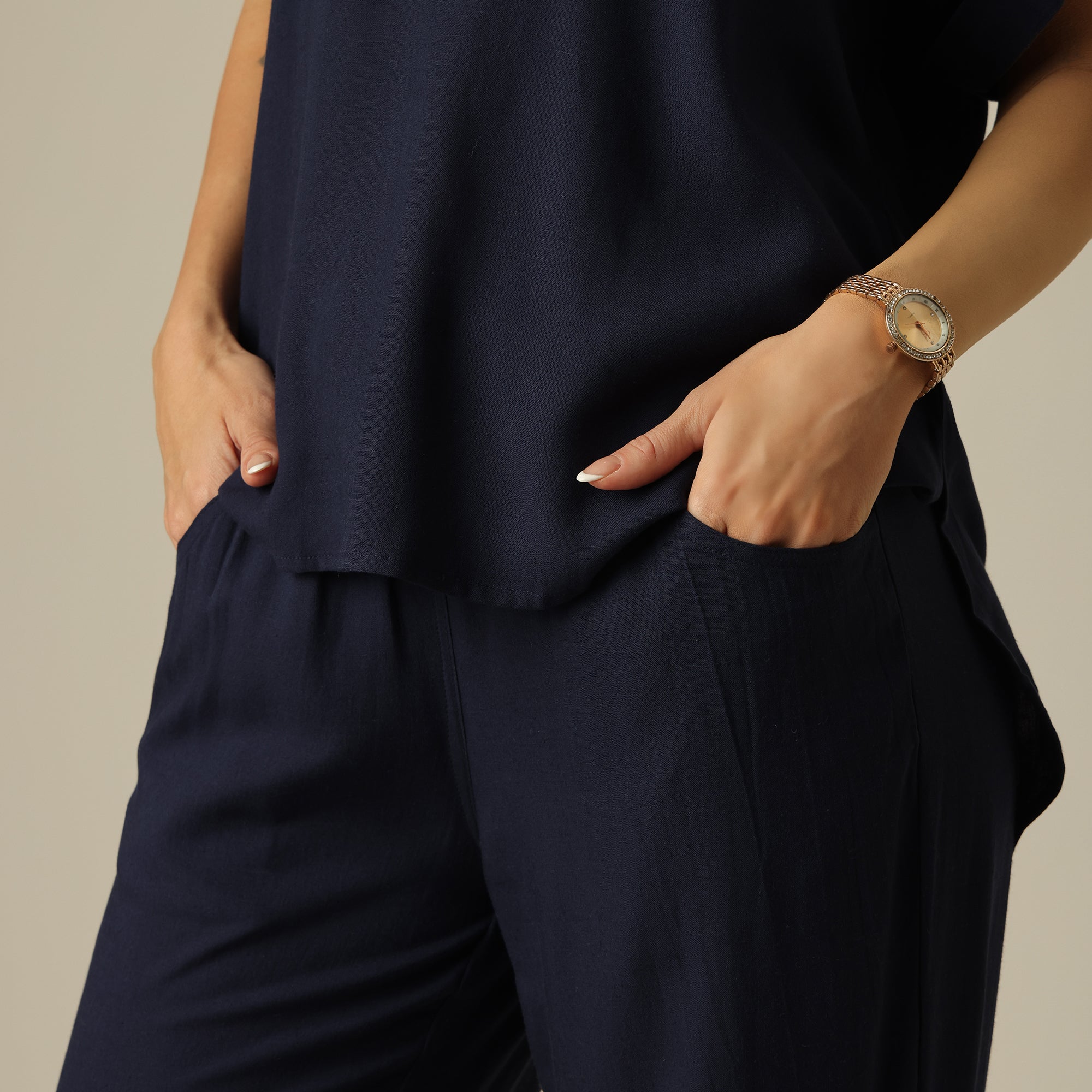 Rumi Set of 2 - Navy
