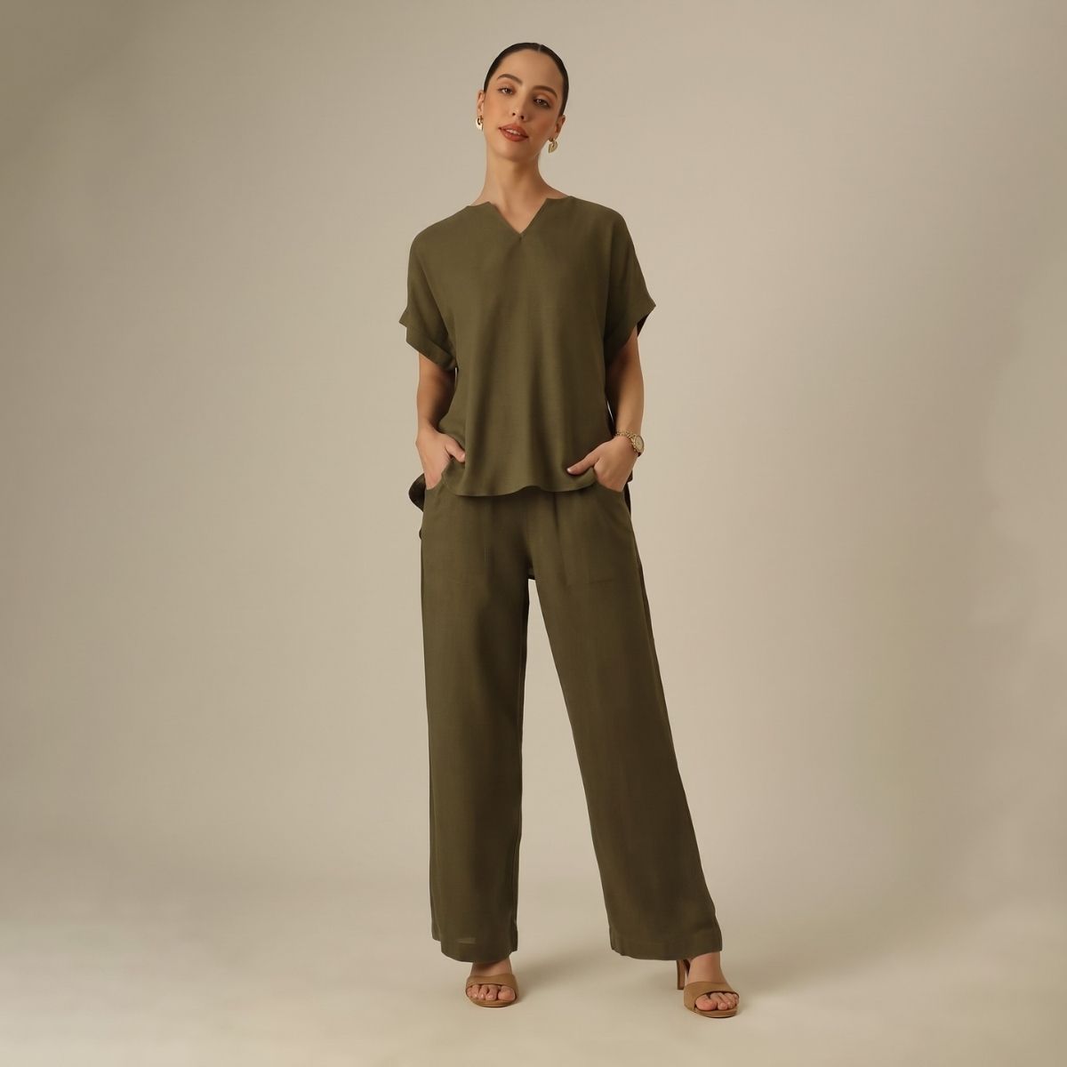 Rumi Set of 2 - Olive