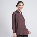 Jessica Shirt - Coffee