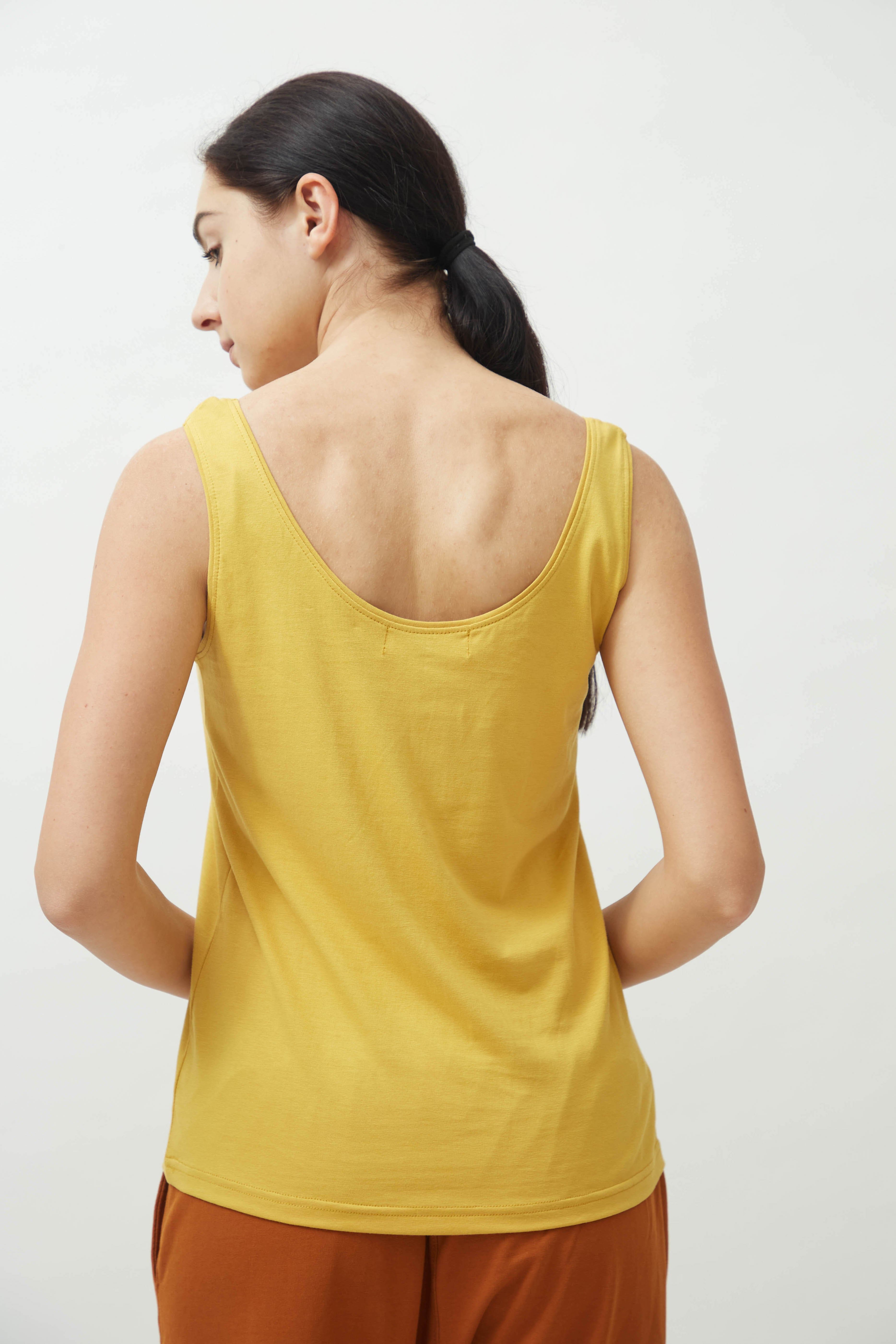 Camisole T-Shirt - Banana Yellow