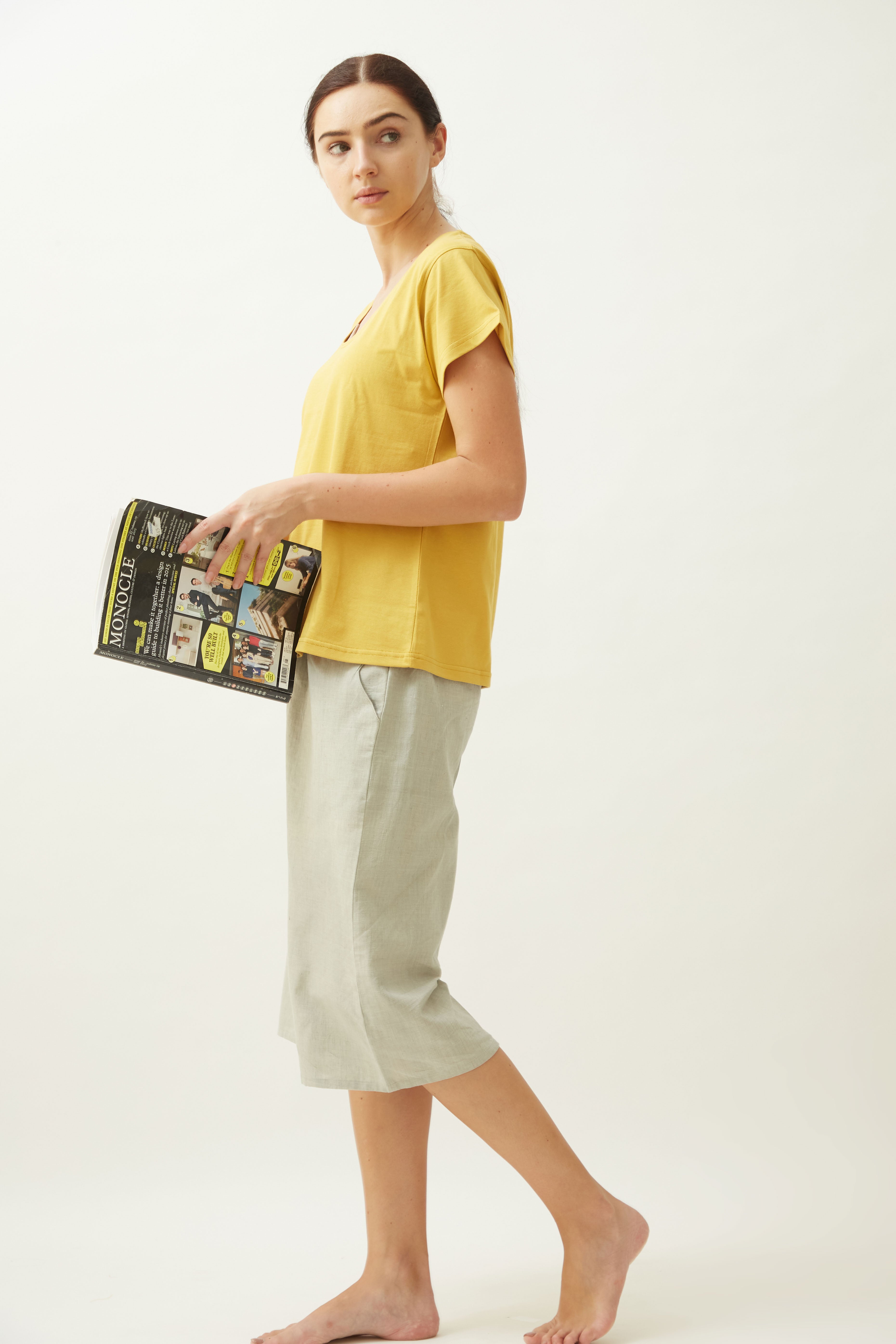 Ola Parabola T-Shirt - Banana Yellow