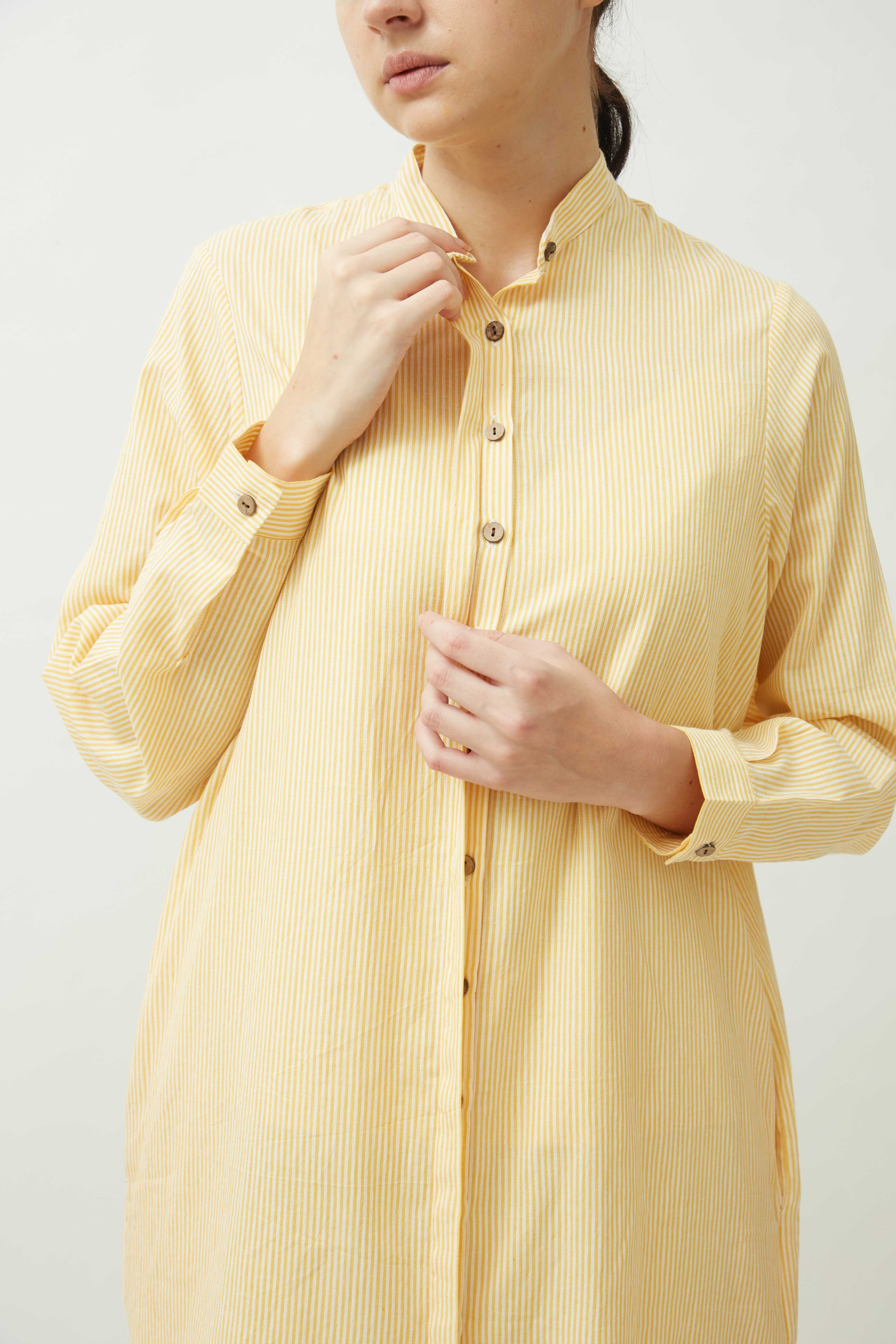Long Shirt > Sunshine Yellow