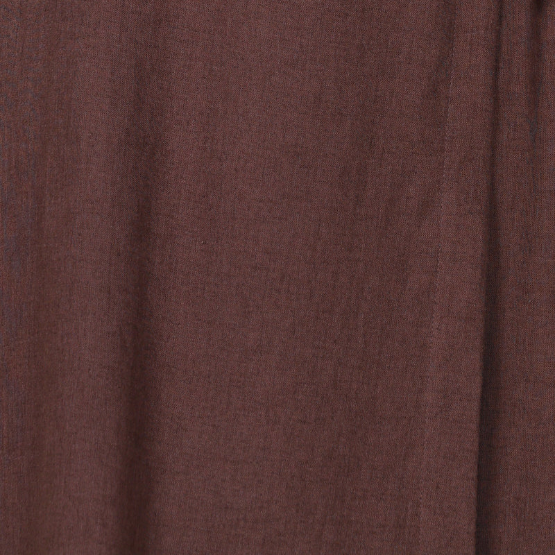 Wrap Dress - Coffee Brown