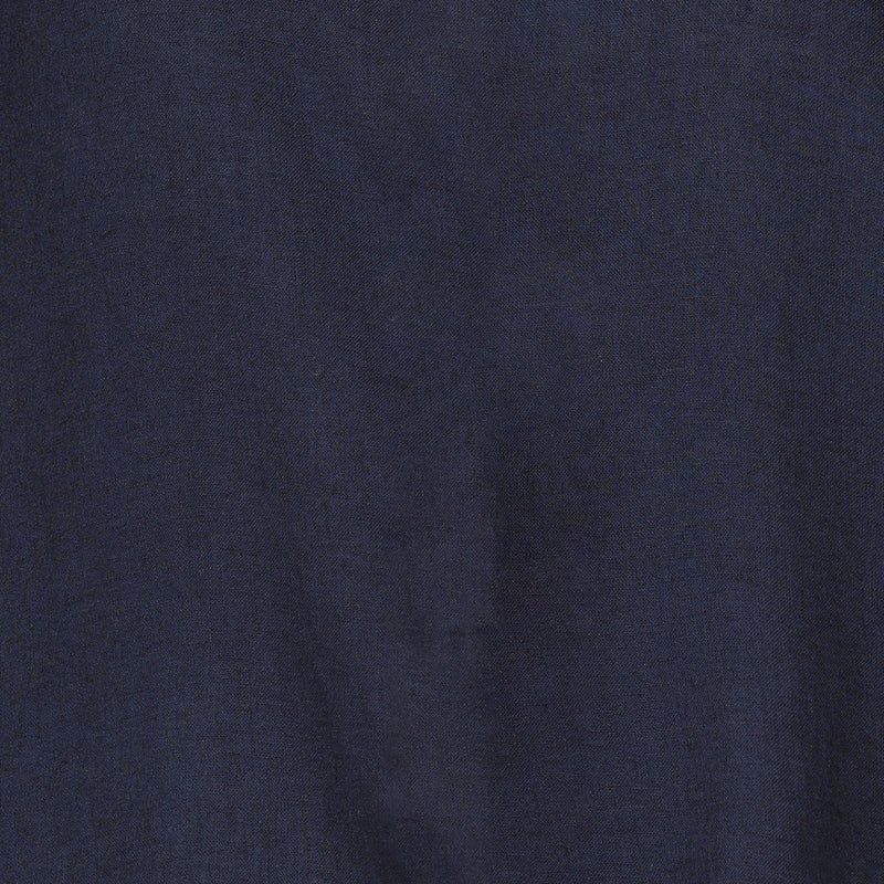 Alice Half Placket Top - Navy Blue
