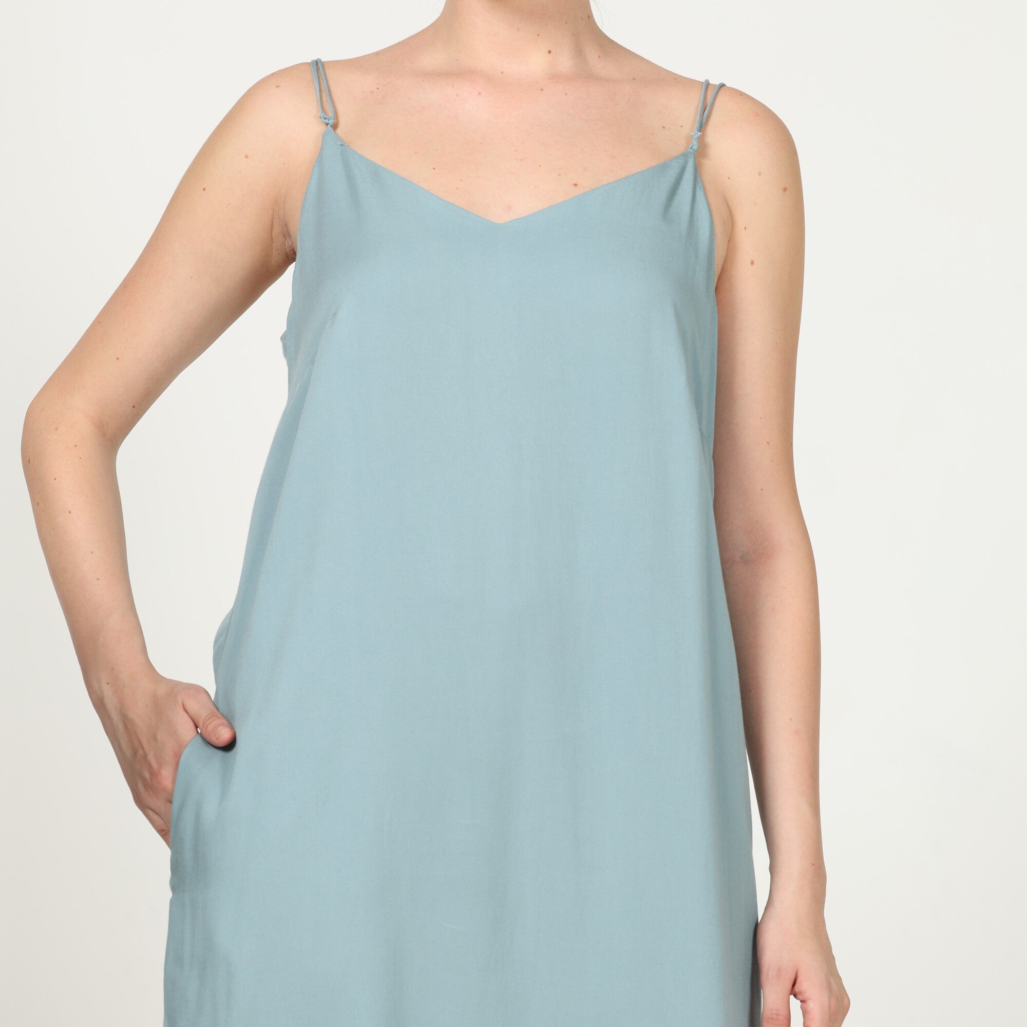 Slip Dress - Pastel Blue