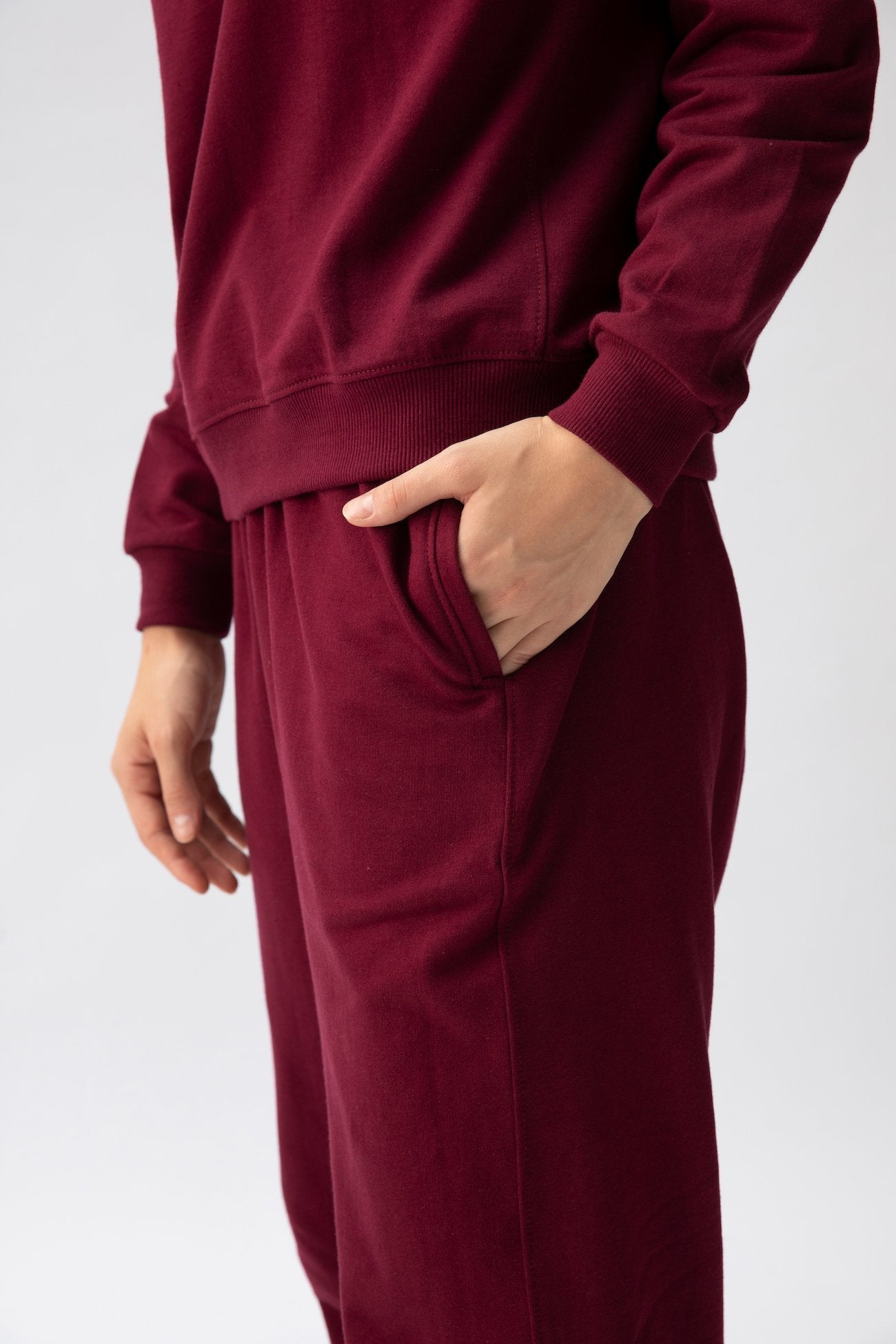 Transition Sweatshirt > Maroon