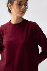 Transition Sweatshirt > Maroon