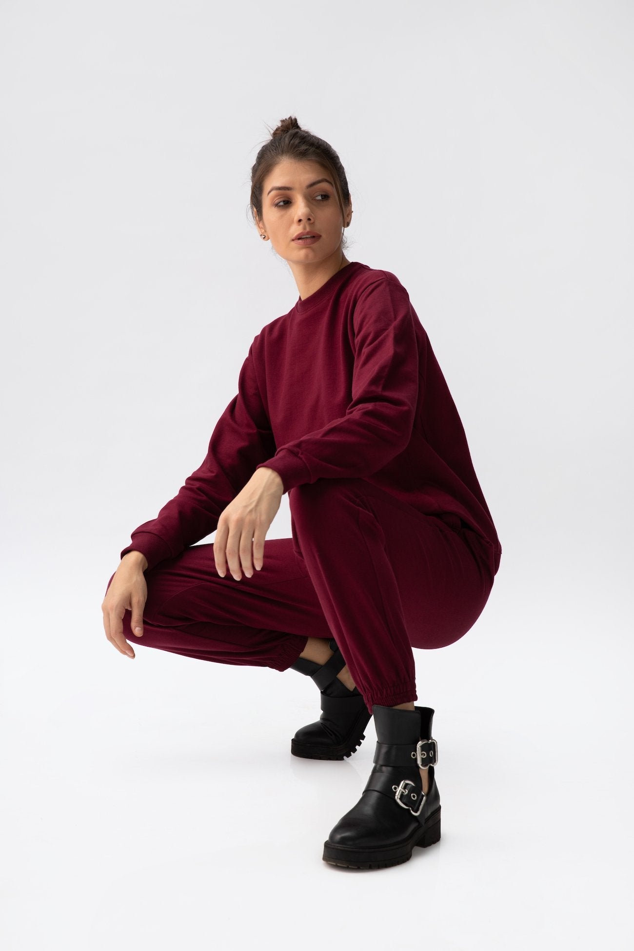 Transition Sweatshirt > Maroon